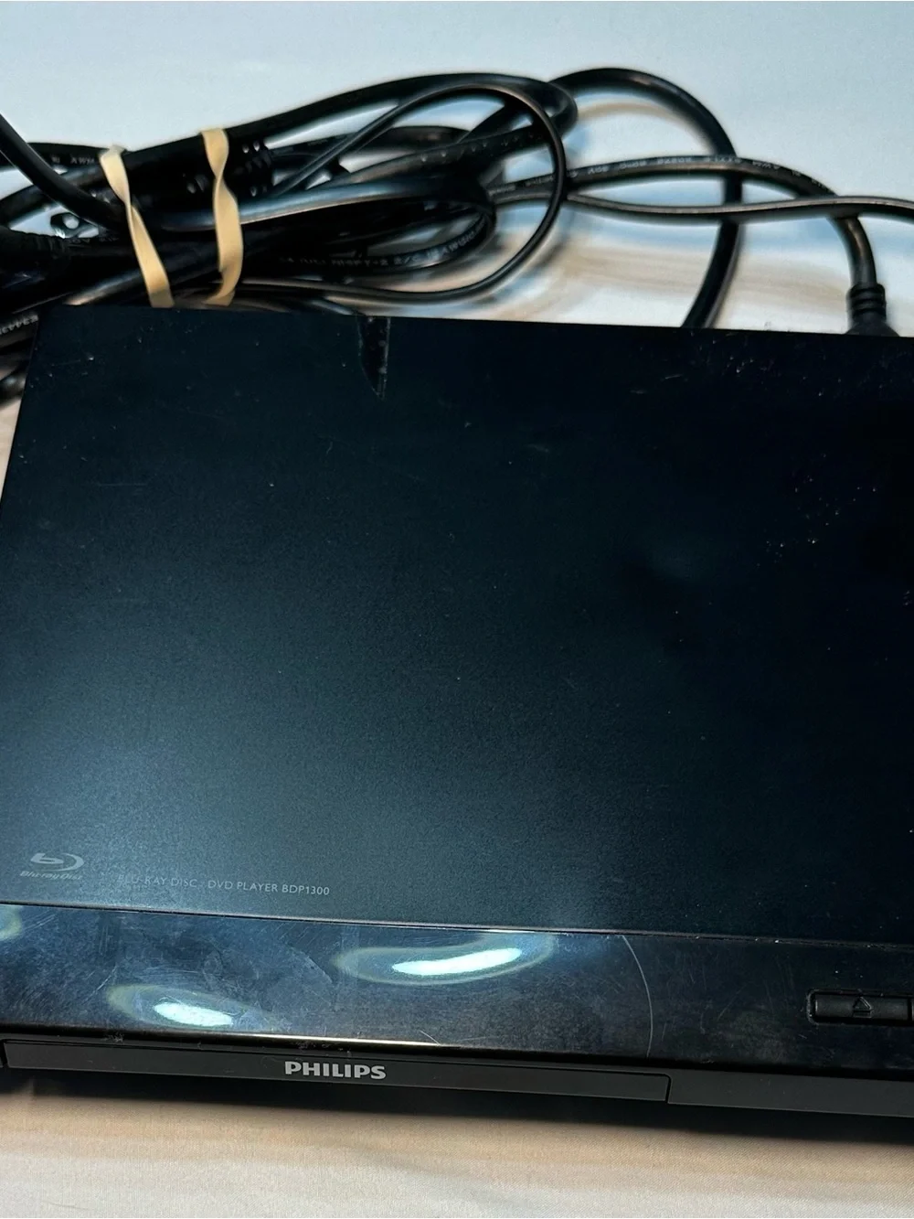 Philips BDP1300/F7 Blu-ray DVD Player 1080p Tested Bundle w/ Remote HDMI